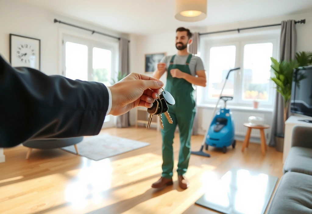 Předání čistého prostoru